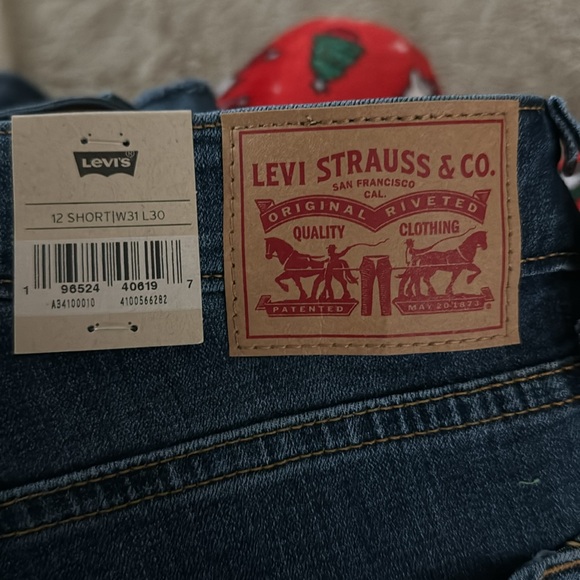 Levi Flare ripped Blue jeans - Picture 7 of 8